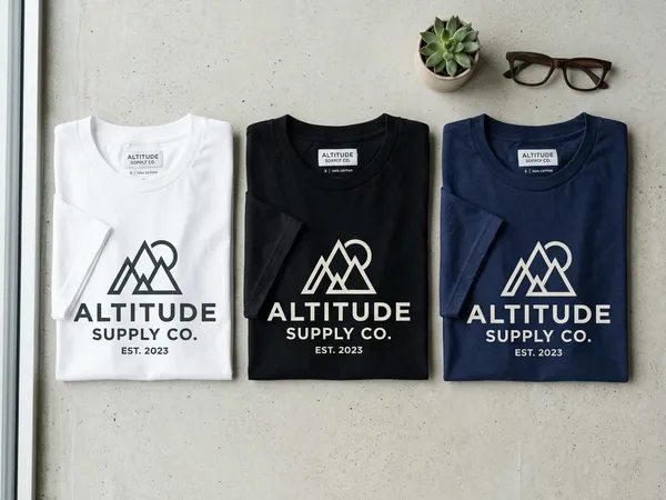เสื้อยืดสั่งผลิตพร้อมงานสกรีนลายสวยงาม หลากหลายสีสันจากโรงงาน